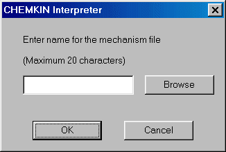 CHEMKIN Interpreter